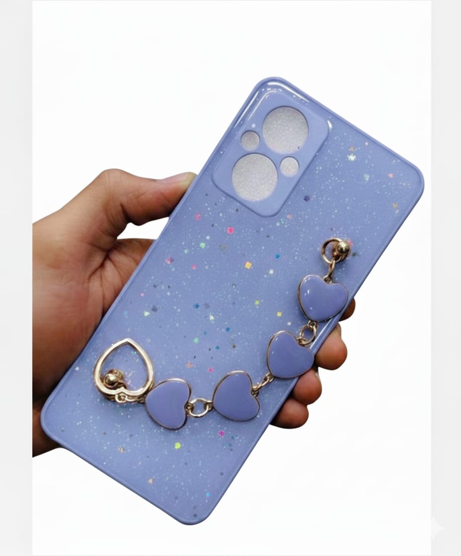 Stylish case with printed design for females.
